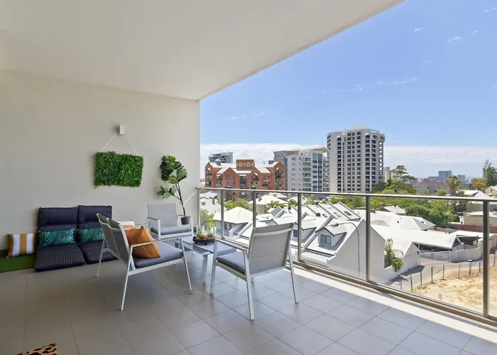 2Bdrm Skyline Views - Prime For River, Waca, Optus Stadium